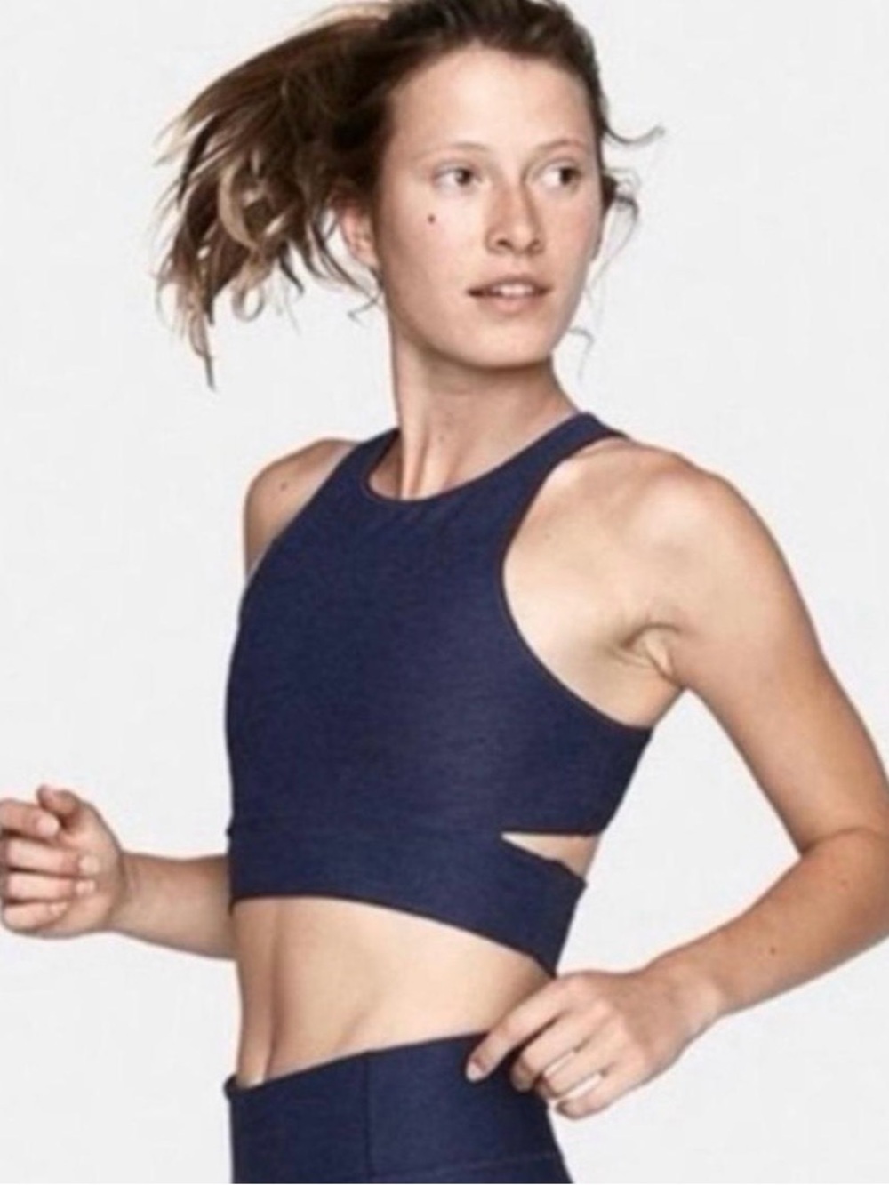 Outdoor Voices Navy Blue Sports Bra